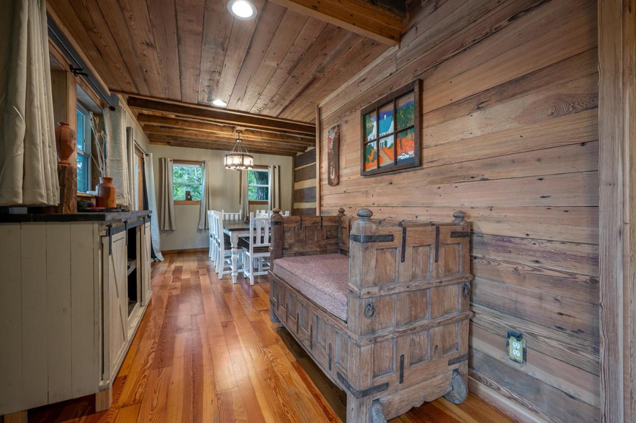 Russell'S Fort At White Oak Point: Historical Cabin On Lake Lure, Luxury, Direct Lake Access! Villa Dış mekan fotoğraf