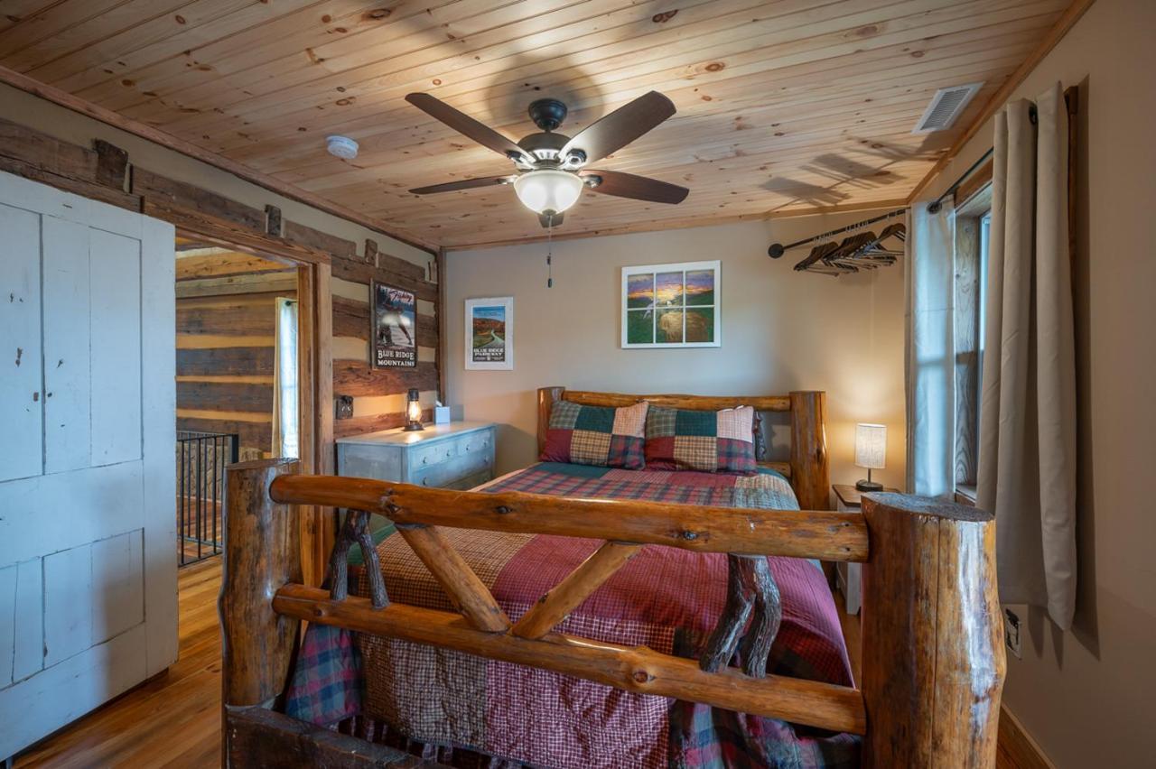Russell'S Fort At White Oak Point: Historical Cabin On Lake Lure, Luxury, Direct Lake Access! Villa Dış mekan fotoğraf