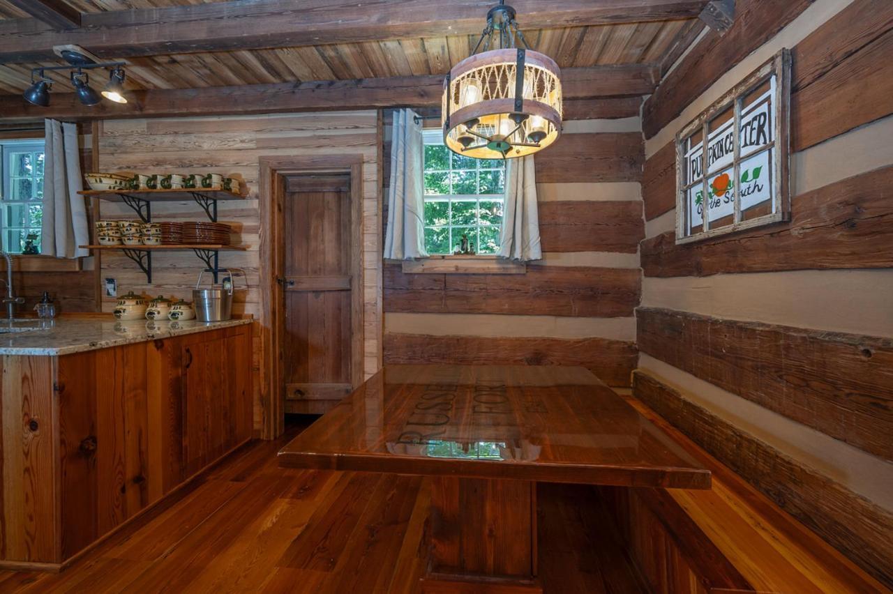 Russell'S Fort At White Oak Point: Historical Cabin On Lake Lure, Luxury, Direct Lake Access! Villa Dış mekan fotoğraf